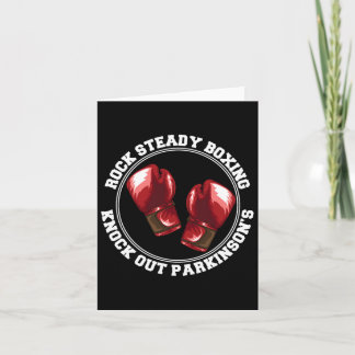 Rock Steady Boxing Knock Out Parkinsons Kämpfer Re Karte