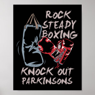 Rock Steady Boxing Knock Out Parkinsons Poster