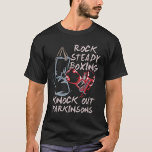 Rock Steady Boxing Knock Out Parkinsons T-Shirt