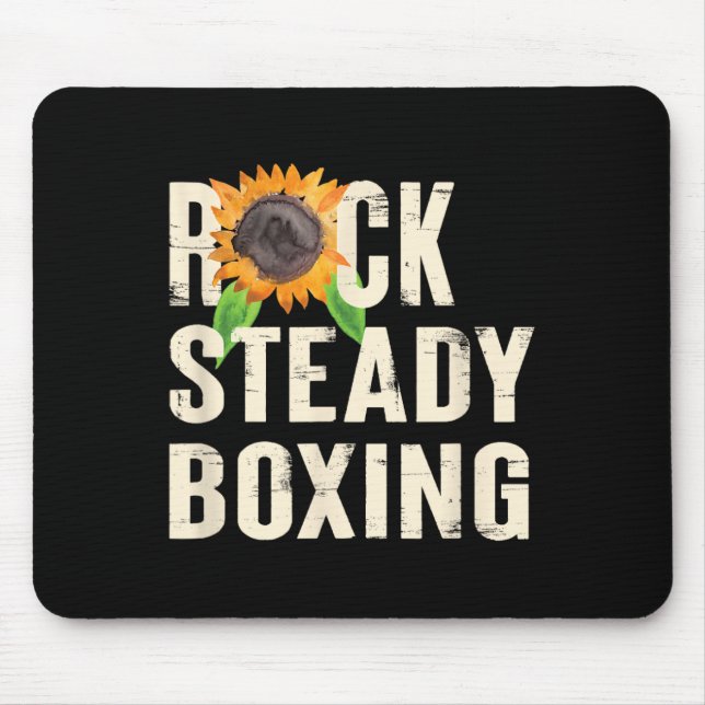 Rock Steady Boxing Summer Edition Men Wo Mousepad (Vorne)