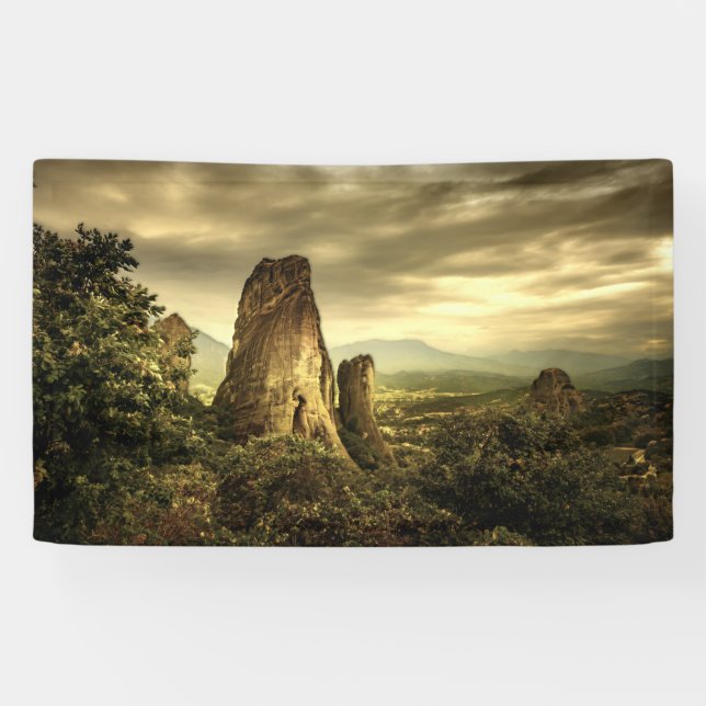 Rock Sunset in Griechenland Banner (Horizontal)