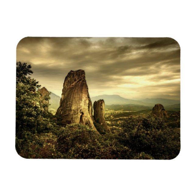 Rock Sunset in Griechenland Magnet (Horizontal)