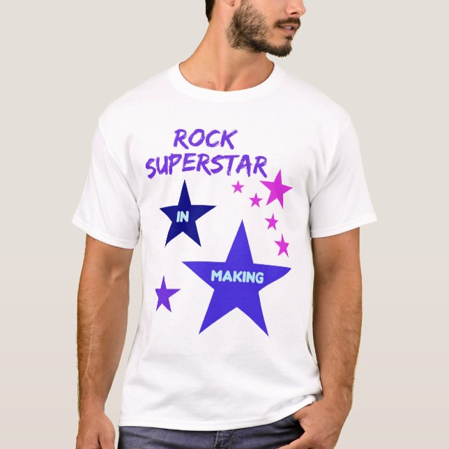 Rock Superstar Shirt (Vorderseite)