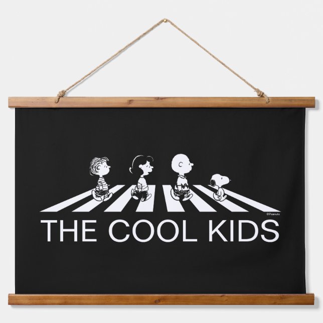 Rock-T-Shirts | Group Walk Wandteppich Mit Holzrahmen (Vorne)