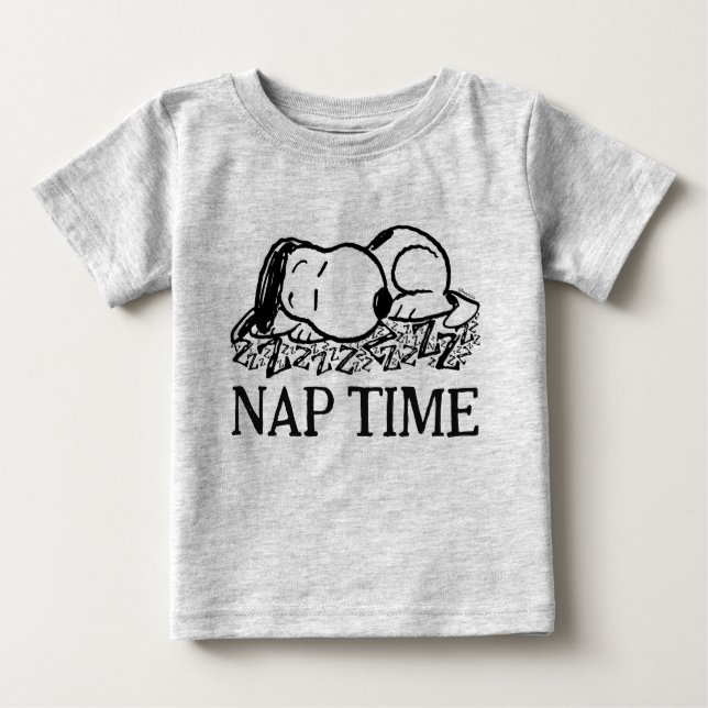 Rock-T-Shirts | Snoopy Nickerchen Time Baby T-shirt (Vorderseite)