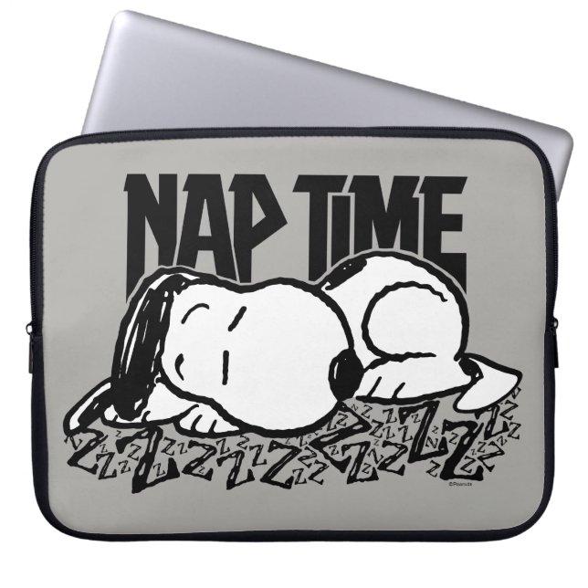 Rock-T-Shirts | Snoopy Nickerchen Time Laptopschutzhülle (Vorderseite)