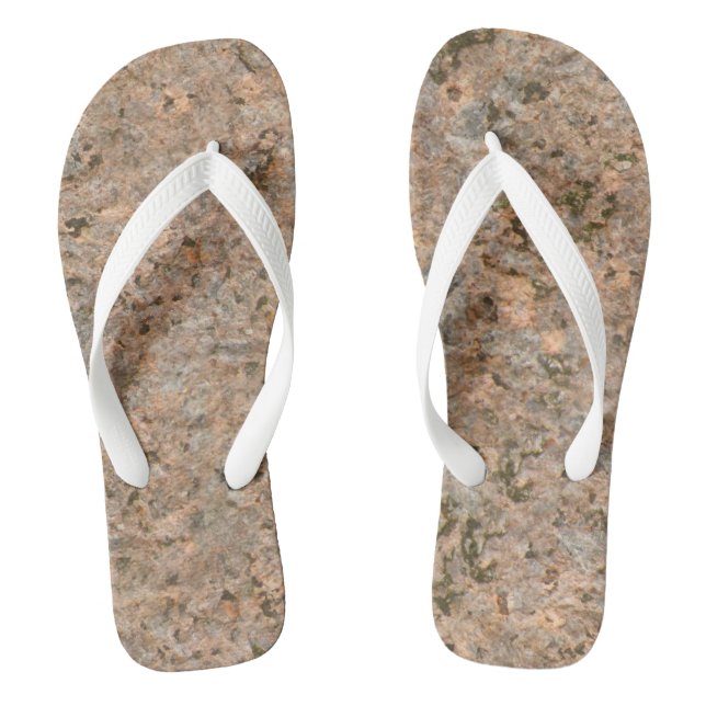 Rock Texture Geology Foto Flip Flops (Fußbett)