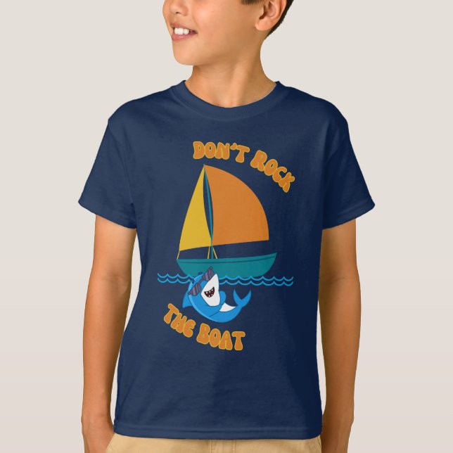 Rock the Boat nicht - jugendlicher T - Shirt (Vorderseite)