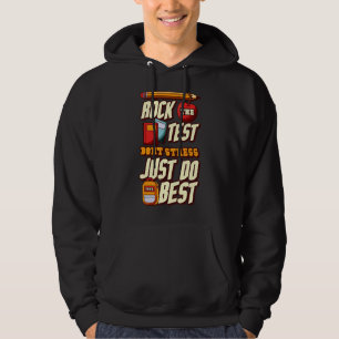 Rock the test Don't Stress Just do your Best Test Hoodie
