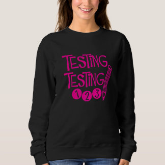 Rock the test nicht Stress nur dein Bestes 2 Sweatshirt
