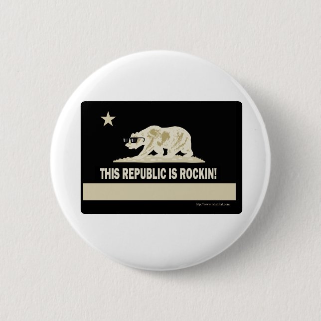 Rock this Republic Button (Vorderseite)