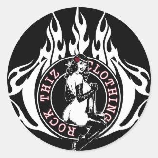 Rock Thiz Kleber Runder Aufkleber