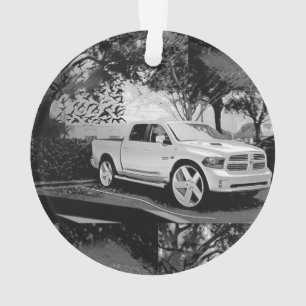ROCK TRUCK-ZEIT ORNAMENT
