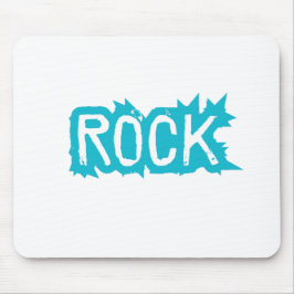 Rock Typografie Mousepad