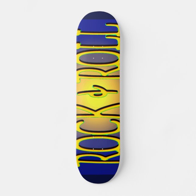 Rock u. rollt Skateboard 2 (Vorderseite)