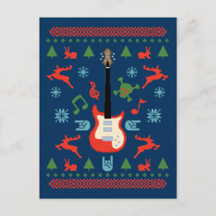 Rock Ugly Sweater Tees Postkarte