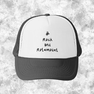 # Rock und Rolemodel - Schwarz. Truckerkappe