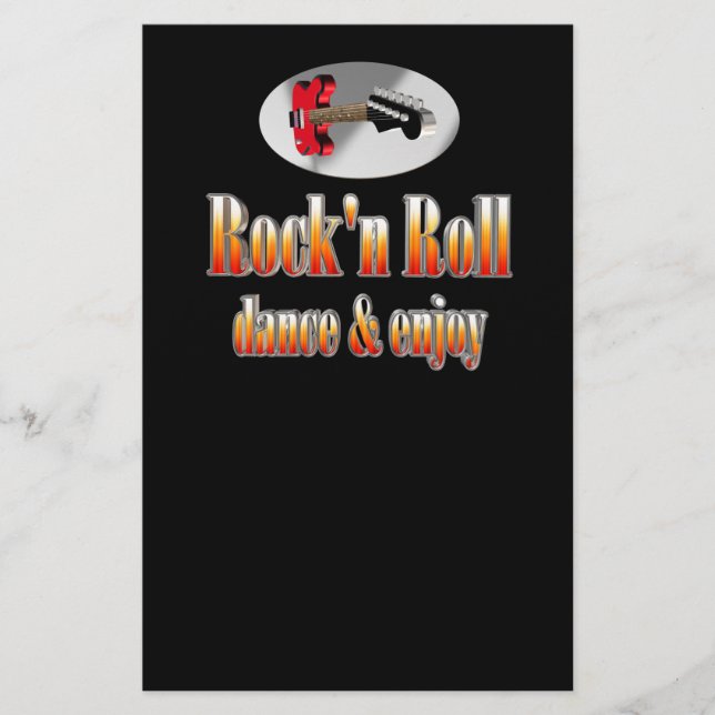 Rock und Roll Flyer (Vorne)