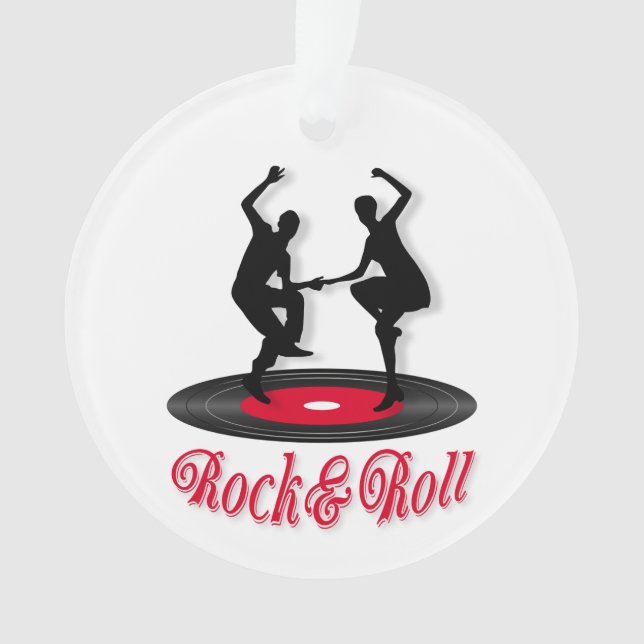 Rock und Roll Ornament (Vorderseite)