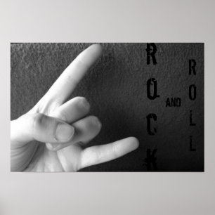 Rock und Roll Poster