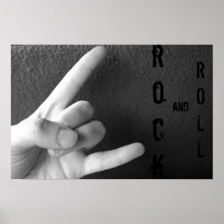Rock und Roll Poster