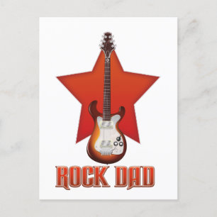 Rock VATER Postkarte