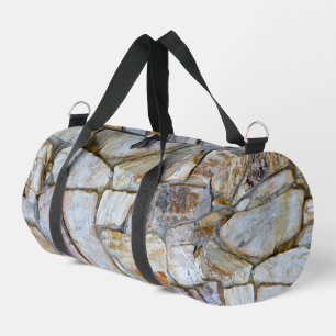 Rock Wall Realistic Texel Foto Rockhound Duffle Bag