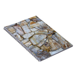 Rock Wall realistische Texturfotografie Notizblock