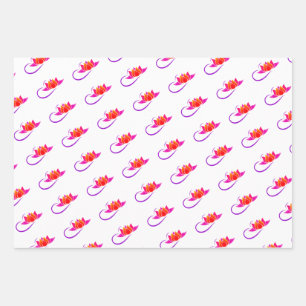 Rock Yoga Queen Lotus Geschenkpapier Set