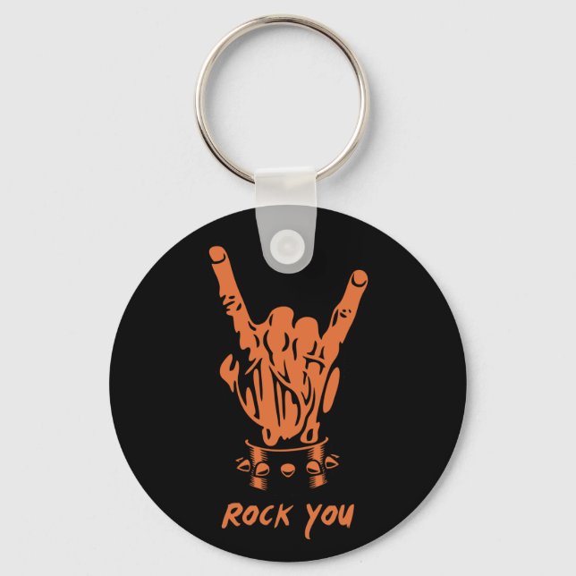 Rock You II Schlüsselanhänger (Vorderseite)
