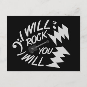 Rock You Postcard Postkarte