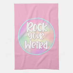Rock your merkmal geschirrtuch