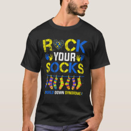 Rock Your Socks World Down Synday T-Shirt
