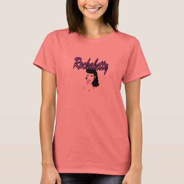 Rockabetty Portrait T-Shirt (Vorderseite)