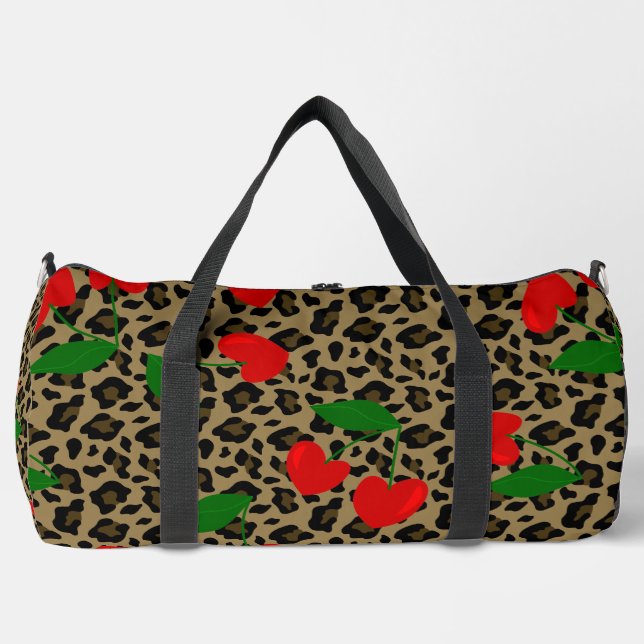 Rockabilly Duffle Bag (Vorderseite)