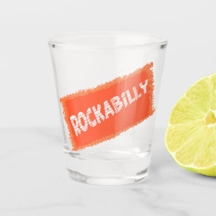 RockaBilly-Glassglas Schnapsglas