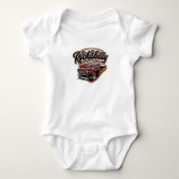 Rockabilly Hotrod Speed Flames - pos