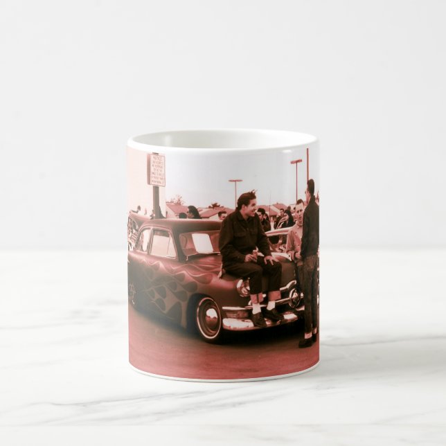 Rockabilly Hotrodders Tasse (Mittel)
