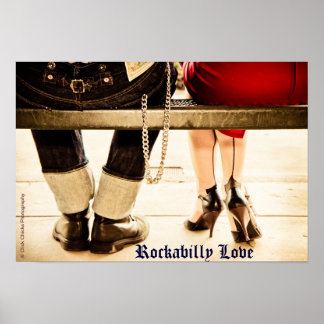 Rockabilly Liebe Poster