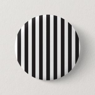 Rockabilly-Muster Zebras schlichte Streifen Mod Button