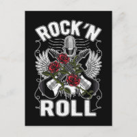 Rockabilly Rock and Roll Music Lover der 50er Jahr