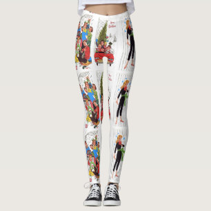 Rockabilly-Vintage Weihnachten Leggings
