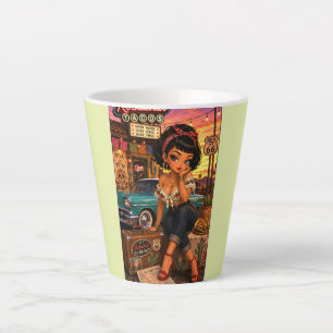 Rockachibi Pénélopé – Vintage Geschenkidee  Milchtasse