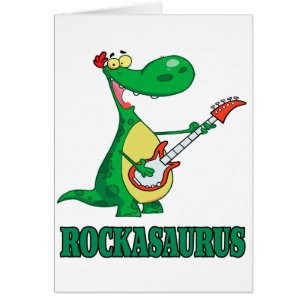 Rockasaurus Rock'n'Roll dino dinosaur.ai