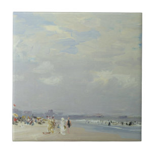 Rockaway Beach (New York) (von E.H. Potthast) Fliese