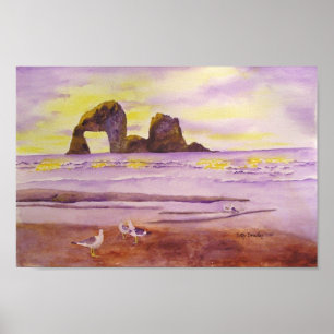 Rockaway Beach Poster