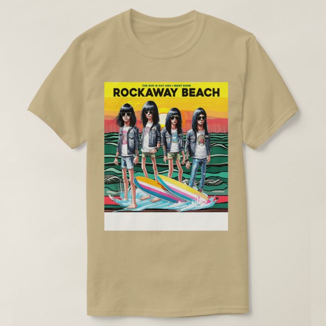 Rockaway Beach Punk T-Shirt (Design vorne)