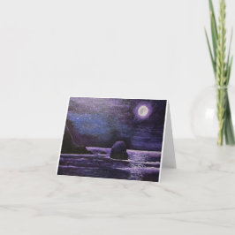 Rockaway Moon Card Karte
