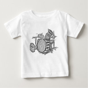Rockband-Drum-Kit Baby T-shirt
