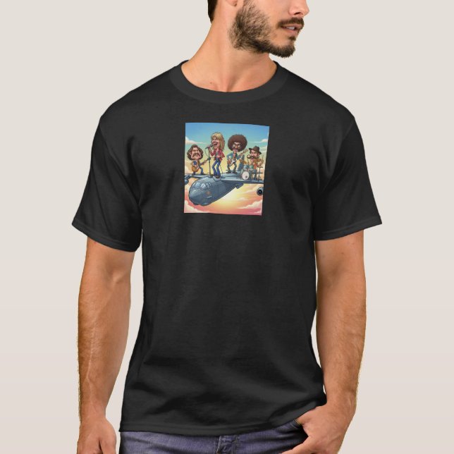 Rockband-T-Shirt T-Shirt (Vorderseite)
